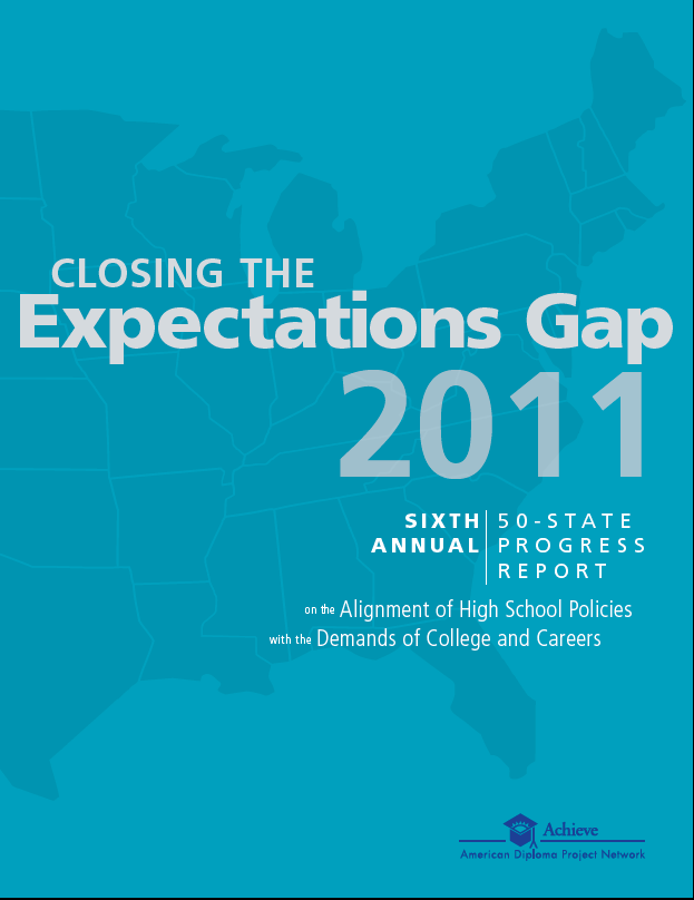 Cover of Closing the Expectations Gap 2011