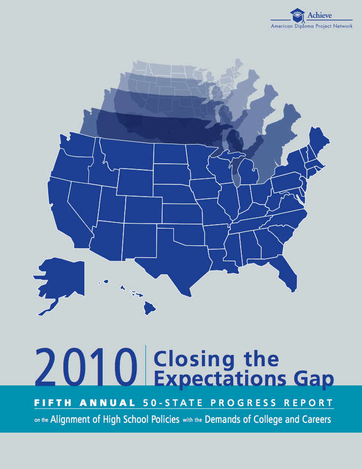 Cover of Closing the Expectations Gap 2010