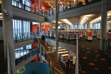 Picture of School Library.